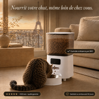 SumiCat Nutri — Distributeur à croquettes Intelligent pour Chat