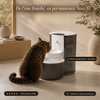 SumiCat Puroa — Fontaine à Eau Autonome pour Chat