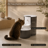 SumiCat Puroa — Fontaine à Eau Autonome pour Chat