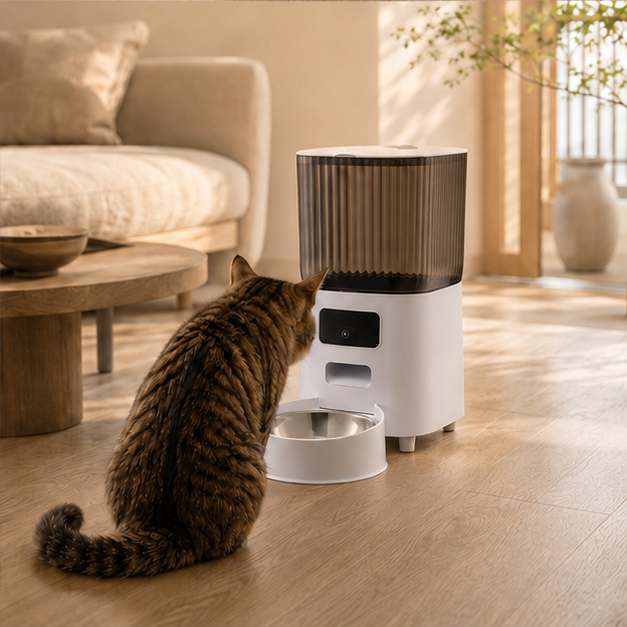 SumiCat Nutri — Distributeur à croquettes Intelligent pour Chat